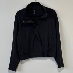 Athleta Black Zip Up Jacket